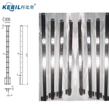 Cina montante per cavi ringhiera per scale in acciaio inox con montaggio laterale produttore