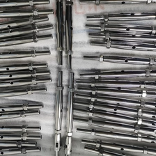 China stainless steel threaded cable wire railing tensioner manufacturer
