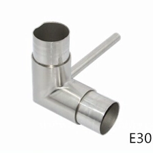 Cina Connettore tubo di acciaio inox per balcone e scale corrimano, E301 produttore