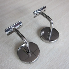 China stair railing fixed and adjustable stainless steel handrail brackets manufacturer