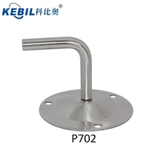 China trapleuning roestvrij staal voor wandmontage en glas leuning bracket fabrikant
