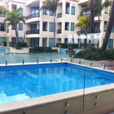 porcelana impresionante 12mm mirada natación sin marco cerca de la piscina fabricante
