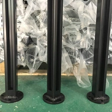 China swimming pool fence, terrace railing designs, made in china aluminum railing balustrade posts manufacturer