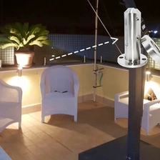 الصين شرفة الزجاج المشبك سياج حنفية ل12MM الزجاج الصانع
