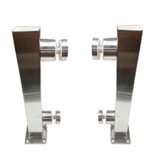 Chiny nieprzerwany widok topless szklane balustrady balkonowe wzory producent