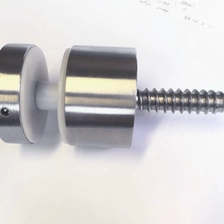 China wood mount 12mm glass standoff bolt 316 stainless steel manufacturer