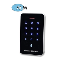 Cina 125khz RFID Digital Keypad Pengontrol Kunci Pintu Pembaca Kartu RFID Keypad Sistem Kontrol Akses Sentuh pabrikan
