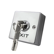 China.text_content 12V سٹینلیس سٹیل میٹلیک ایگزٹ ڈور ریلیز کلیدی سوئچ manufacturer.text_content