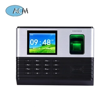 الصين 2.8inch TCP IP WIFI Biometric Clock System Password Employee Reader Fingerprint Attendance Time Recorder Machine الصانع