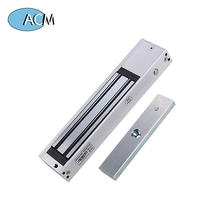 الصين 350kg 800lbs Holding Force Electronic Lock Glass Door Access Control Electric Magnetic Door Lock Suction Electromagnetic Lock الصانع