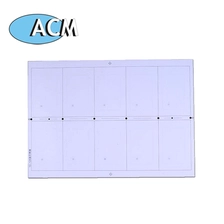 중국 A4 2 * 5 레이아웃 Rfid 카드 인레이 제조업체
