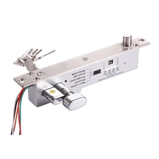 China ACM-Y600B DC12V Drop Bolt Lock Key Open Cylinder Fail Secure Sturdiness Electric Deadbolt Electric Mortise Lock fabricante
