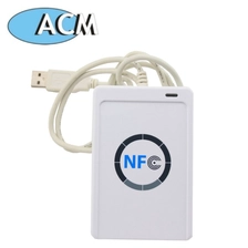 Cina Pembaca Kartu Pintar Mini ACR122U Penulis Pembaca USB NFC pabrikan