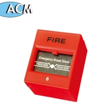 China Botão de liberação de saída de emergência de incêndio de quebra de vidro ACM-K3R - cor vermelha fabricante