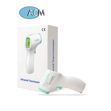 Tsina Digital Thermometer ng Baby Temperature Measuring Gun Non Contact Infrared Digital Forehead Thermometer Manufacturer