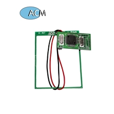 الصين سعر المصنع السابق Rfid 13.56 ميجا هرتز وحدة قارئ البطاقة الذكية RS232 / TTL واجهة الصانع