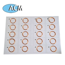 중국 RFID 4 * 5 스마트 카드 용 인레이 제조업체