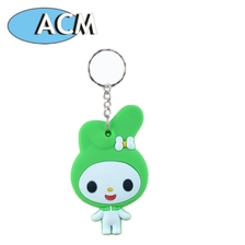Chine Keyfob RFID de silicone de conception de bande dessinée de lapin en gros à la mode fabricant