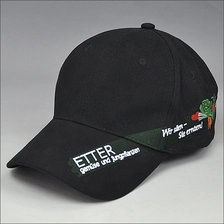 China 100% cotton top quality flat embroidery baseball cap manufacturer