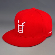 Cina Cinturino in pelle ricamo 3D cappelli di snapback produttore