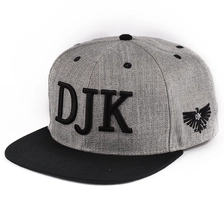 porcelana Bordado 3d lana acrílico snapback gorras personalizadas fabricante