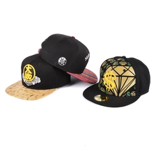 Cina Snapback del bordo piatto dei cappelli di ricamo 3d produttore
