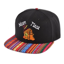 China 6 panels embroidery logo snapback hats manufacturer