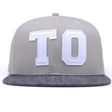 Cina Snapback di lana vuota a 6 pannelli piatto in lana acrilica personalizzata produttore