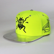 Китай Пользовательские желтый Snapback крышка производителя