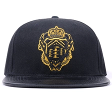الصين شعار التطريز الهيب هوب 6 لوحة Snapback القبعات الصانع