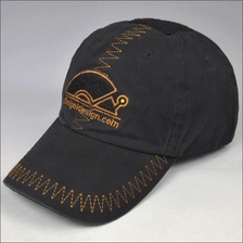 China Fashion canvas cotton baseball cap without top button fabricante
