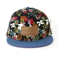 China Flat brim snapback hat manufacturer manufacturer