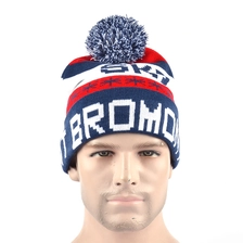 China Jacquard-Gewebe-Häkelarbeitknit-Großhandel Beanie-Hut Hersteller