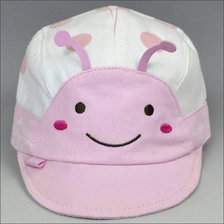 中国 テントウムシの刺繍の子供の帽子 メーカー