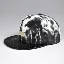 China Lederen band vlakke rand groothandel snapback hoeden fabrikant