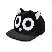 الصين أسود لطيف قبعات snapback طفل مخصص الصانع