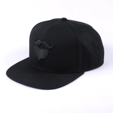 Cina fornitore di tappi snapback neri Cina, cappelli con ricamo snapback produttore