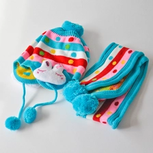 China boutique crochet girl beanie hat manufacturer
