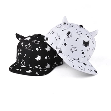 الصين الكرتون الطباعة الطفل snapback قبعات مخصص المورد الصين الصانع