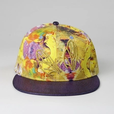 Китай дешевый заказ вышивка плоским краев при Билле Snapback крышкой производителя