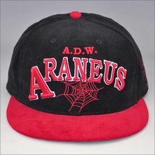 China crodoroy embroidery short bill snapback caps manufacturer