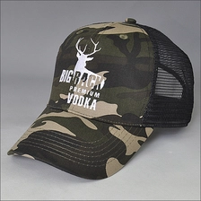 Cina personalizzato 6 pannelli cappello camionista maglie camo produttore