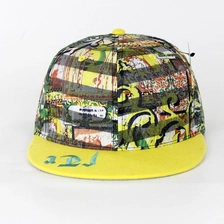 porcelana paneles personalizados 6 sombreros, gorra strapback 6 paneles fabricante