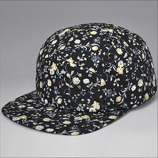 China aangepaste bloem snapback hoeden fabrikant