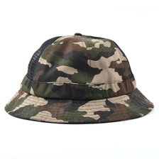 China Design Stickerei Mesh Camo Eimer Hüte Hersteller