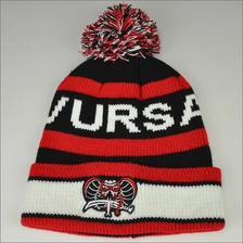China fold up beanie hats with pom pom manufacturer