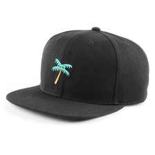 Κίνα κενό κεντήματα 6 πάνελ μαύρο καπάκια snapback προμηθευτή προσαρμόσετε κατασκευαστής
