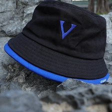Cina logo design cappelli secchiello vfa ricamato piatto tinta unita produttore