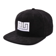 Cina cappelli snapback in pelle scamosciata con ricamo a sbuffo produttore