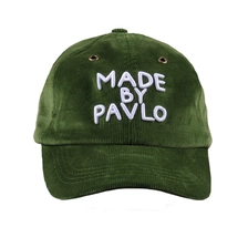 China ventilate 3d embroidery  corduroy 6-panel baseball cap manufacturer